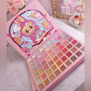 Colorful Eyeshadow Palette with Cartoon Design